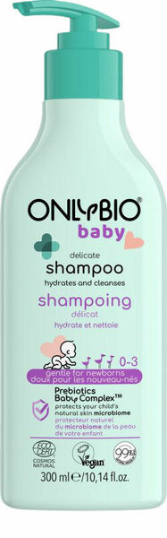 OnlyBio Jemný šampon pro miminka 300ml porovnat ceny