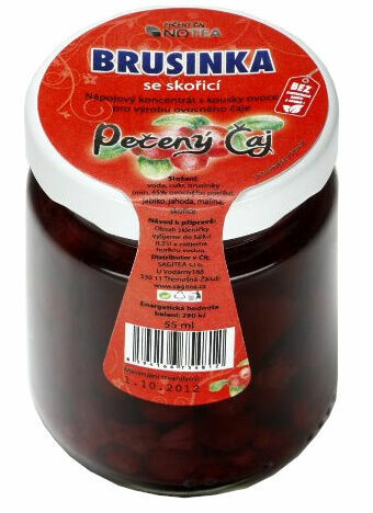 Čaj pečený NOTEA Brusinka se skořicí 55ml porovnat ceny