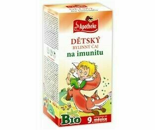 Apotheke Dětský čaj BIO na imunitu 20x1.5g n.s. porovnat ceny