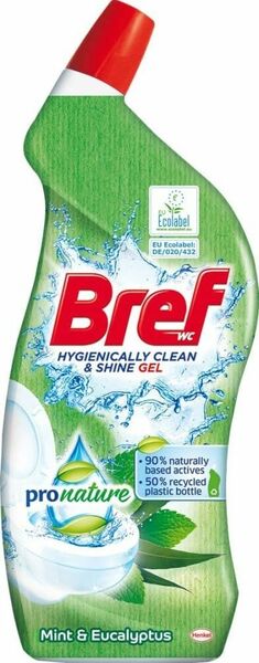 Bref Gelový WC čistič Pro nature Mint&Eucalyptus 700ml porovnat ceny