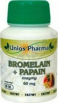Uniospharma Bromelain + Papaya 60mg tbl.90 porovnat ceny