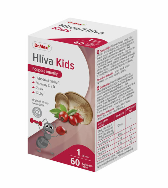 Dr.Max Hlíva Kids 60 žvýkacích tablet porovnat ceny