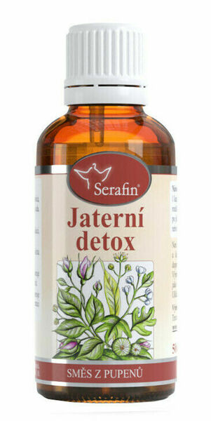 Serafin Jaterní detox - tinktura ze směsi pupenů 50ml porovnat ceny