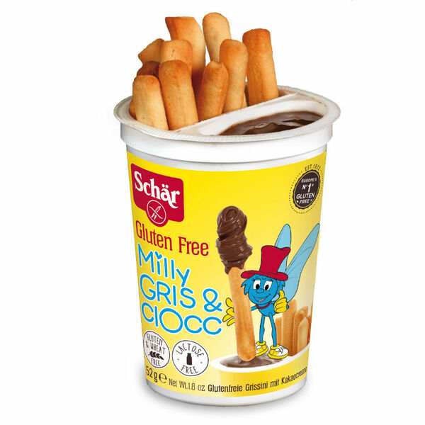 SCHÄR Milly Gris&Ciocc bezlepkové tyčinky s kakaovým krémem 52 g porovnat ceny