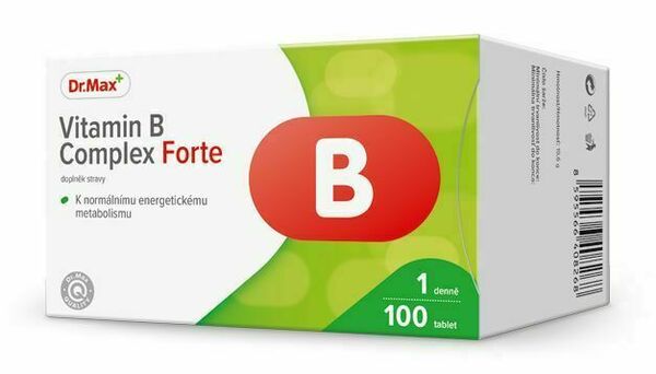 Dr.Max B-komplex Forte 100 tablet porovnat ceny