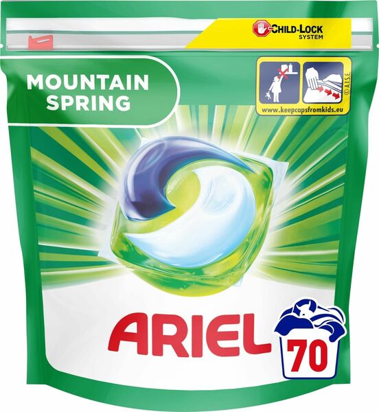 Ariel gelové kapsle Mountain Spring 70ks porovnat ceny
