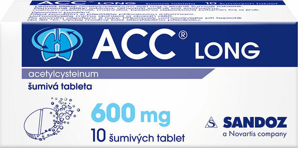 ACC® LONG 600 mg šumivé tablety, 10 tablet porovnat ceny