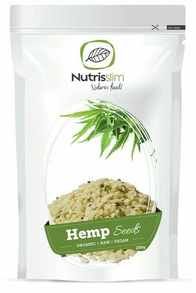 Nutrisslim  Hemp Seeds 200g Bio porovnat ceny