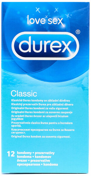 Prezervativ Durex Classic 12 ks porovnat ceny