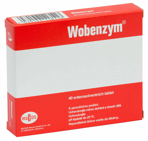Wobenzym 40 tablet porovnat ceny