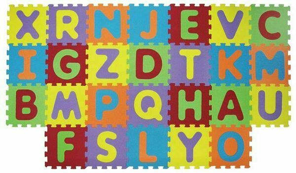 Ludi  Puzzle pěnové 180x150cm písmena porovnat ceny