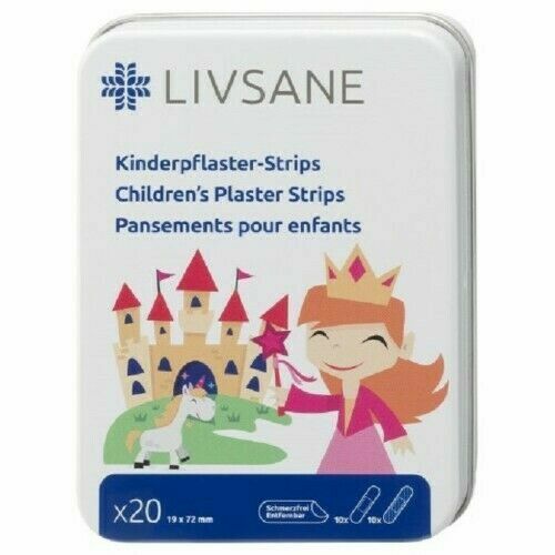 LIVSANE náplast dětská Princezna plech 20ks porovnat ceny