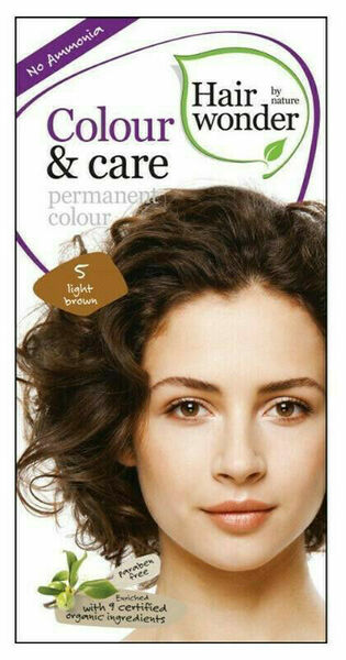 Hairwonder Přírodní dlouhotrvající barva světle hnědá 5 100ml porovnat ceny