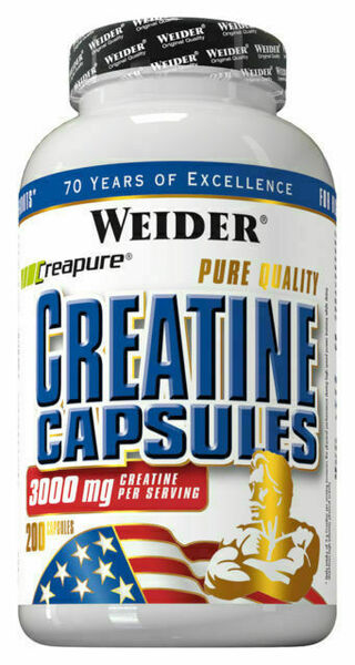 Weider, Pure Creatine Capsules, 200 kapslí porovnat ceny