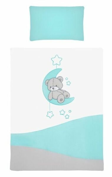 Belisima Baby  Belisima 6dílné ložní povlečení Teddy Bear tyrkysové 90/120 porovnat ceny