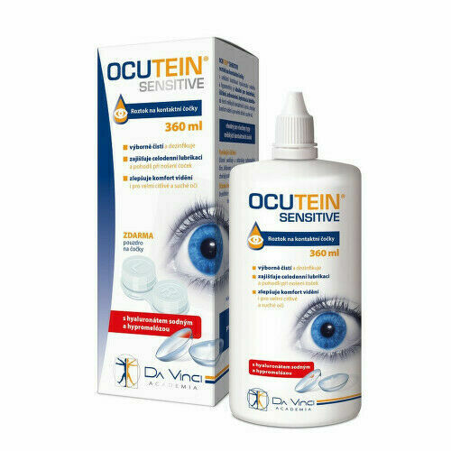 Ocutein SENSITIVE roztok na kontaktní čočky 360ml porovnat ceny