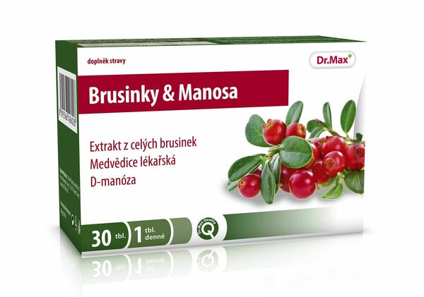 Dr.Max Brusinky a Manosa 30 tablet porovnat ceny