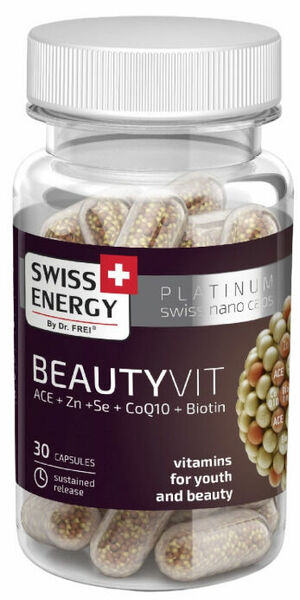 Swiss Energy BEAUTYVIT Kapsle s postupným uvolňováním 30ks porovnat ceny