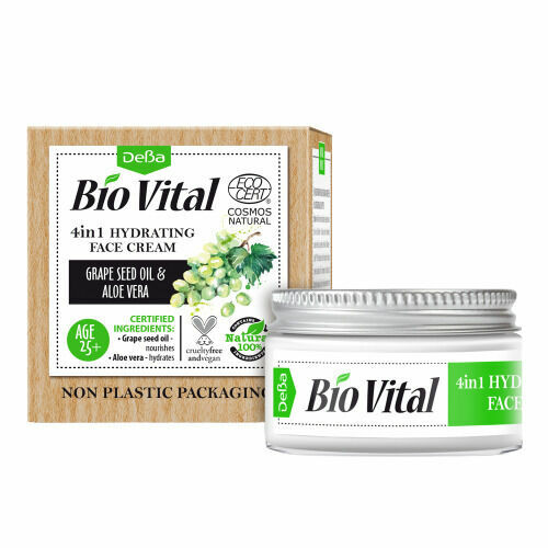 BioVital DeBa Hydratační krém na obličej s aloe vera 4v1 25+ 50ml porovnat ceny