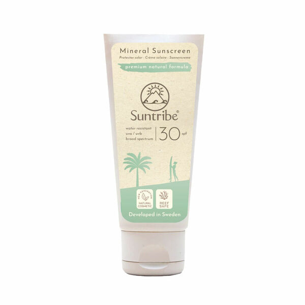 Suntribe Přírodní opalovací minerální krém pro tělo a obličej SPF30 100 ml porovnat ceny