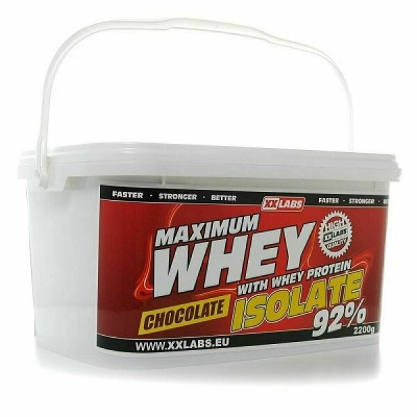 XXLABS Maximum Whey Protein Isolate čokoládový 2200 g porovnat ceny