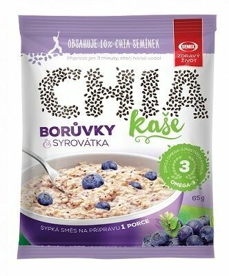 Semix  Chia kaše borůvky a syrovátka 65g porovnat ceny