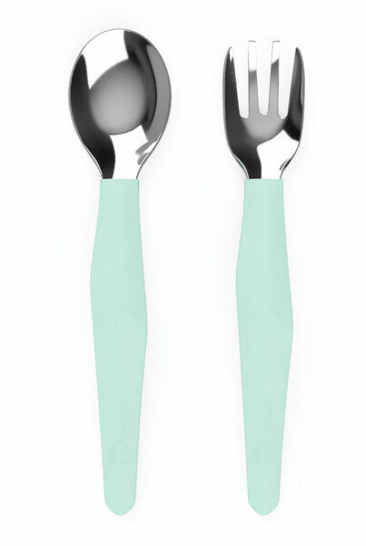 Everyday Baby  Příbor nerez 2ks mint green porovnat ceny