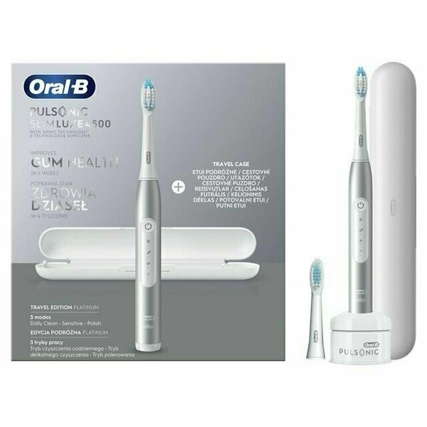 Oral-B Pulsonic Slim Luxe 4500 Platinum Travel Edition porovnat ceny