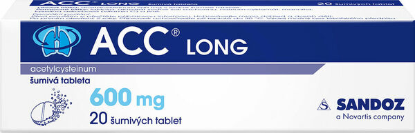 ACC® LONG 600 mg šumivé tablety, 20 tablet porovnat ceny