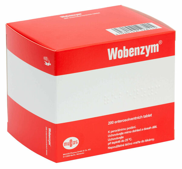 Wobenzym 200 tablet porovnat ceny