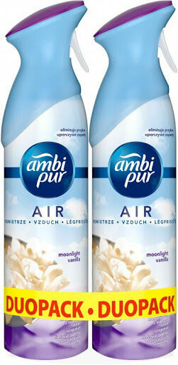 Ambi Pur  AmbiPur Spray Moonlight Vanilla 2x300ml porovnat ceny