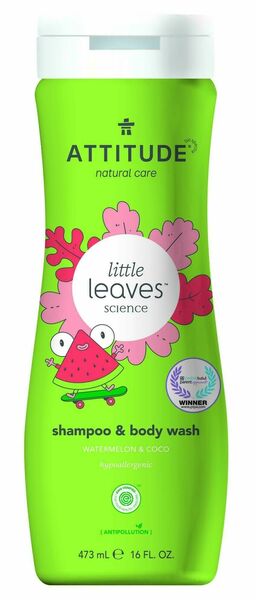 ATTITUDE Dětské tělové mýdlo a šampon Little leaves s vůní melounu a kokosu 473ml porovnat ceny