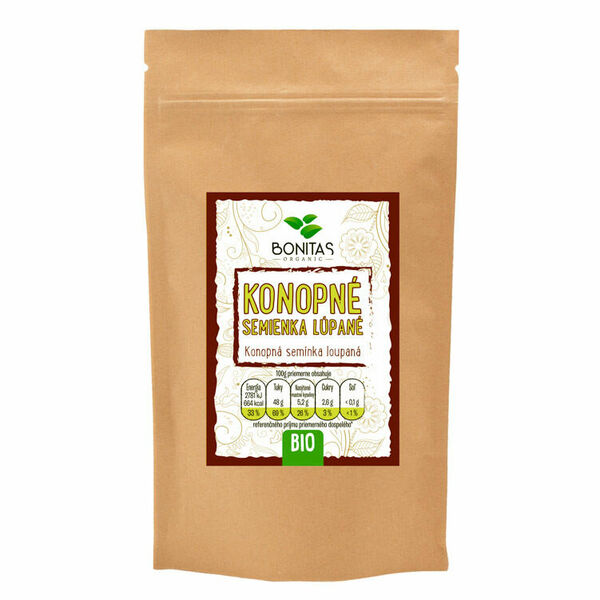 BONITAS Bio Konopná semínka loupané 100g porovnat ceny