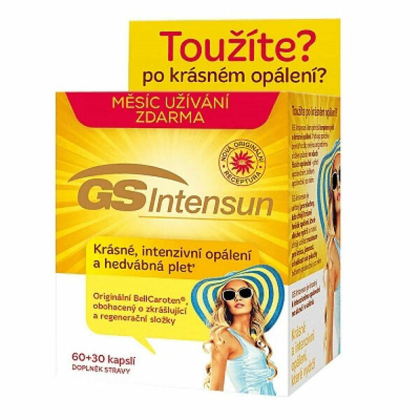 GS Intensun 60+30 kapslí porovnat ceny