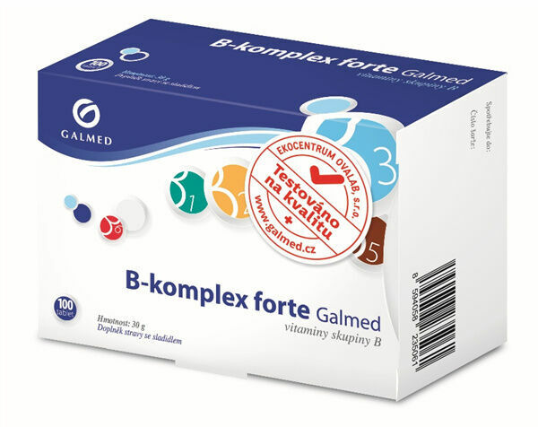 Galmed B-komplex forte 100 tablet porovnat ceny