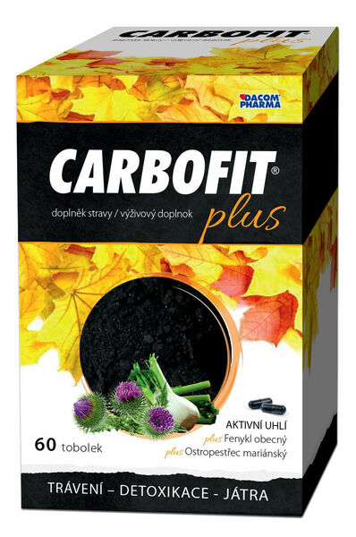 Dacom  CARBOFIT Plus 60 tobolek porovnat ceny