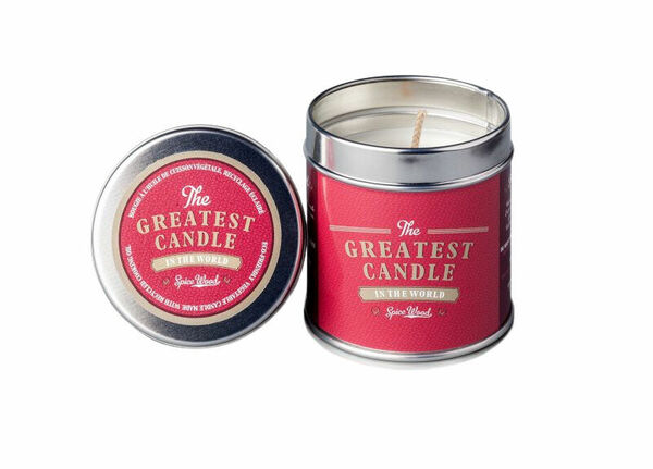 The Greatest Candle Vonná svíčka v plechovce Dřevo a koření 200g porovnat ceny
