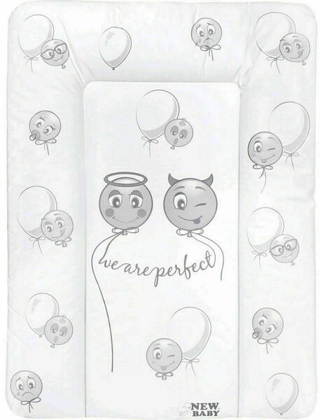 New Baby Přebalovací podložka měkká Emotions bílá 70x50cm porovnat ceny