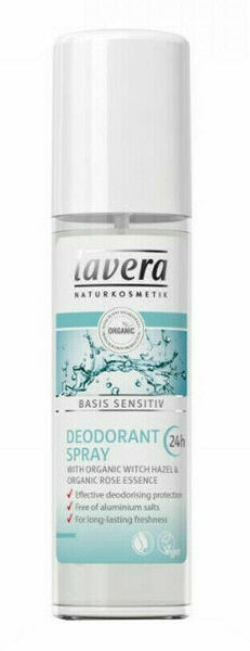 Lavera Deodorant sprej Basis Sensitiv 75ml porovnat ceny