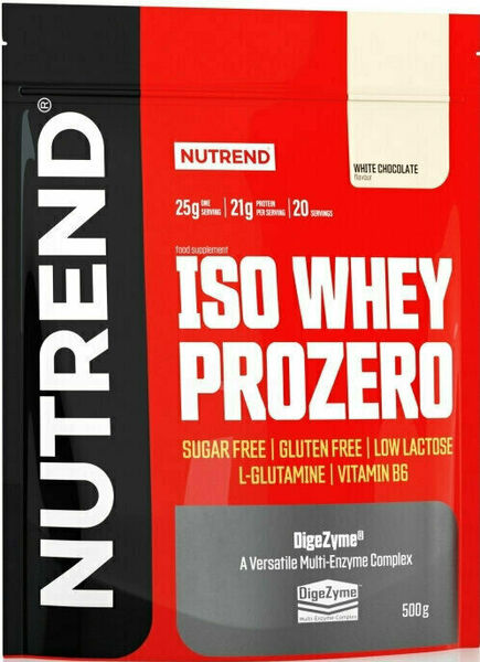 Nutrend ISO Whey prozero cookies cream 500g porovnat ceny