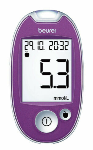 BEURER GL 44 Glukometr purple porovnat ceny