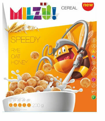 Milzu! Cereální kuličky s medem 200g porovnat ceny