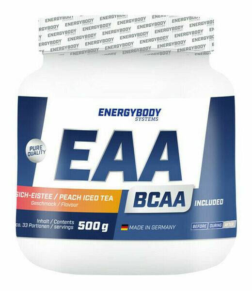 EnergyBody EAA ledový čaj broskev 500g porovnat ceny