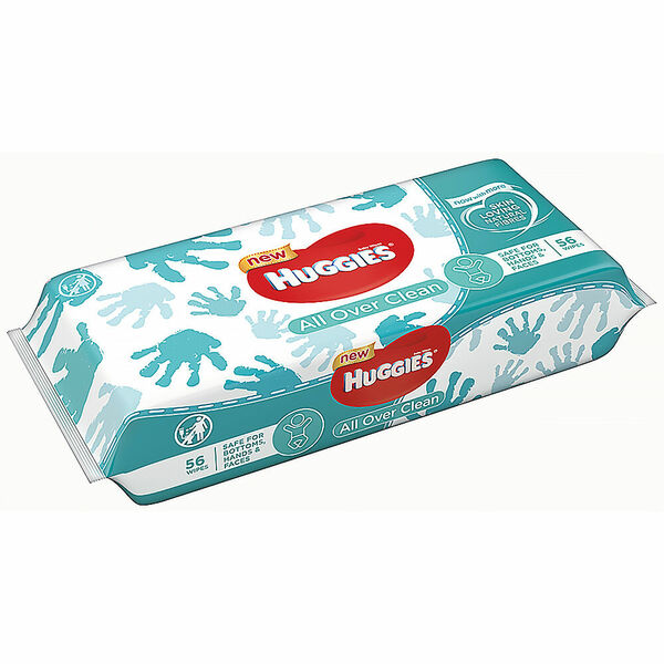 HUGGIES Single All Over Clean 56 ks porovnat ceny