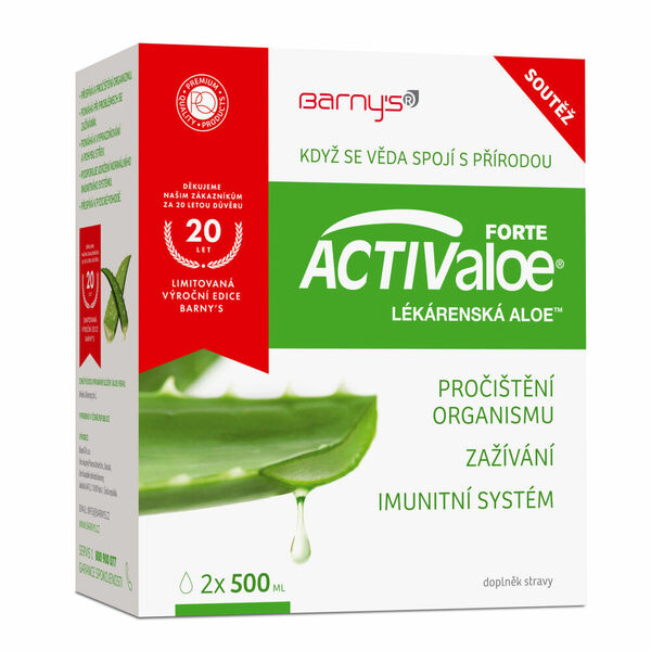 BARNY´S ACTIValoe limitovaná edice 2x500ml porovnat ceny