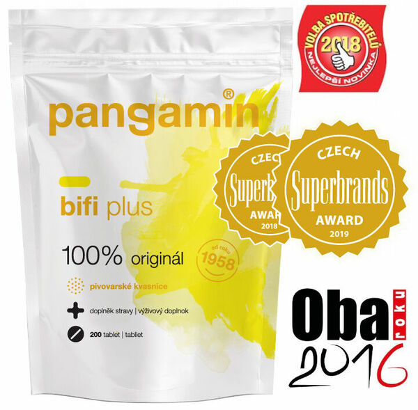 Pangamin Bifi Plus s inulinem sáček 200 tablet porovnat ceny