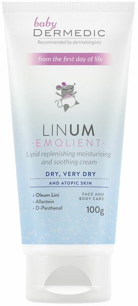 Dermedic Baby Linum Emolient hydratační krém s lipidy 100 g porovnat ceny