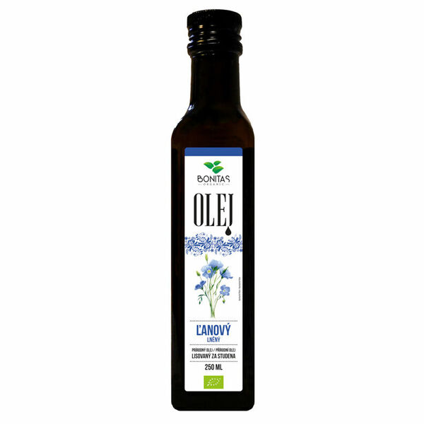 BONITAS BIO lněný olej 250ml porovnat ceny