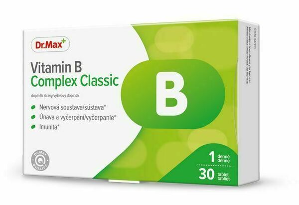 Dr.Max Vitamin B Complex Classic 30 tablet porovnat ceny