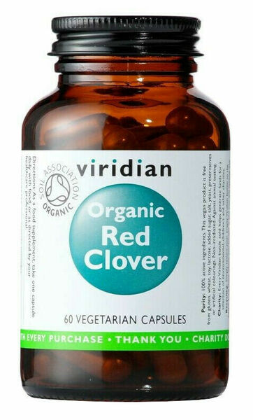 Viridian Red Clover Organic 60 kapslí porovnat ceny